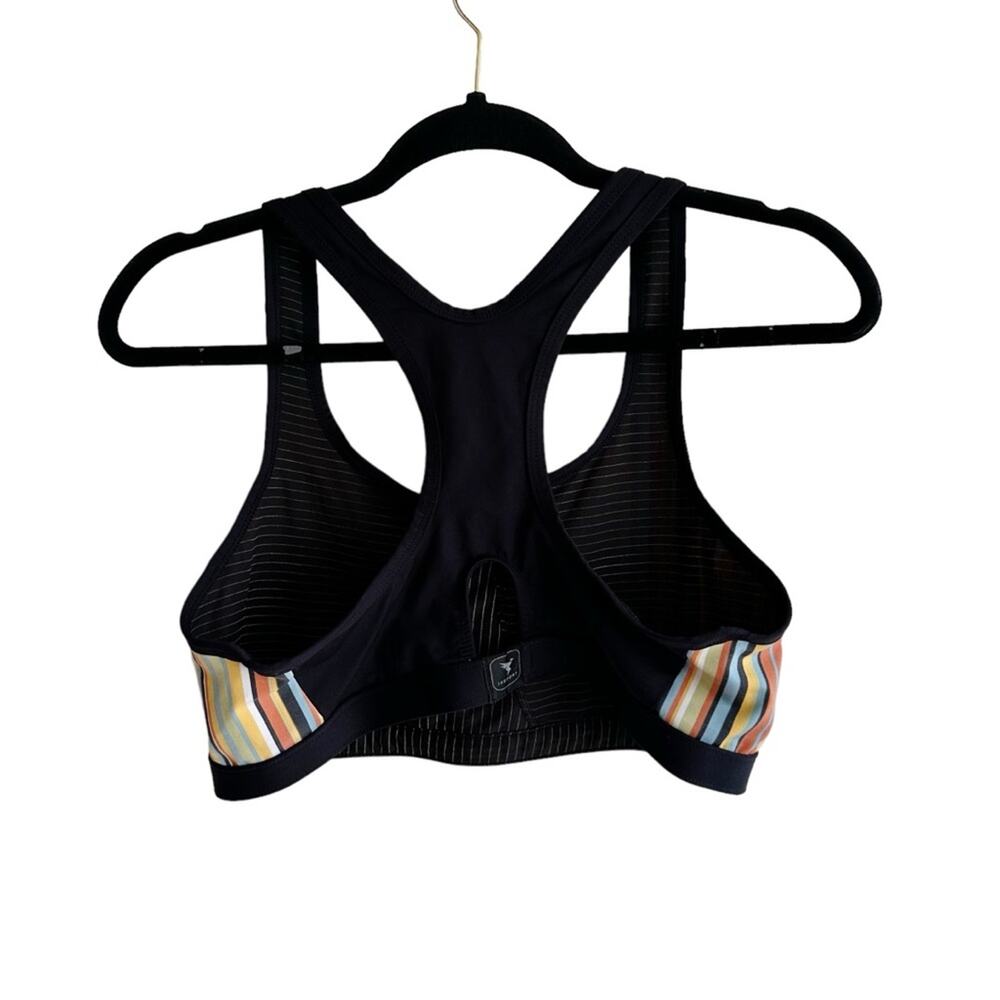 InSport Striped Racerback Sports Bra - Picture 3 of 5